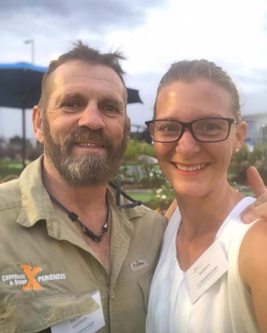 Ray Carson and Dani Klug, who have run Xperiences on the Sunshine Coast since 2012